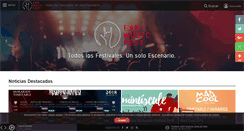 Desktop Screenshot of fanmusicfest.com