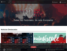 Tablet Screenshot of fanmusicfest.com